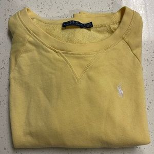 Women’s Polo Ralph Lauren Yellow Sweatshirt